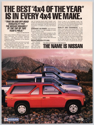 Nissan pathfinder 4x4 hardbody - nissan,