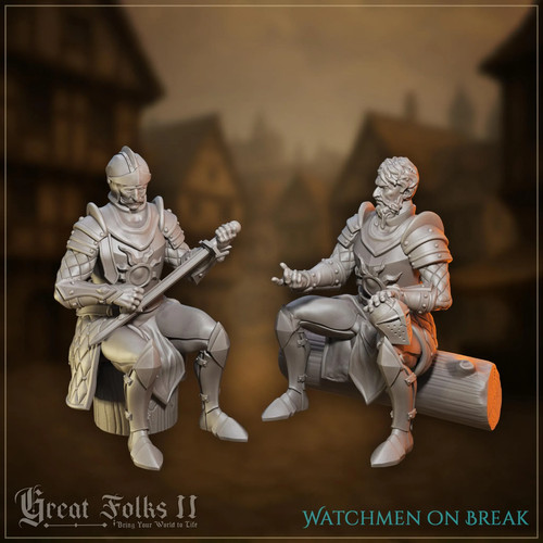 Villager watchmen break - on, break-